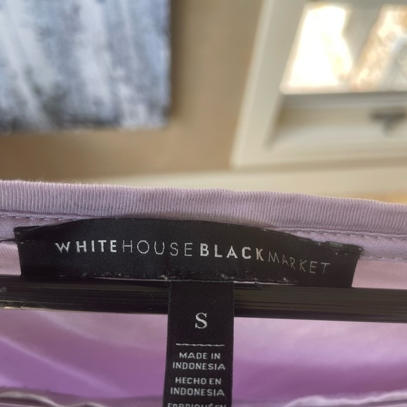 White House Black Market Lavender Tank Top-Small - Picture 4 of 4